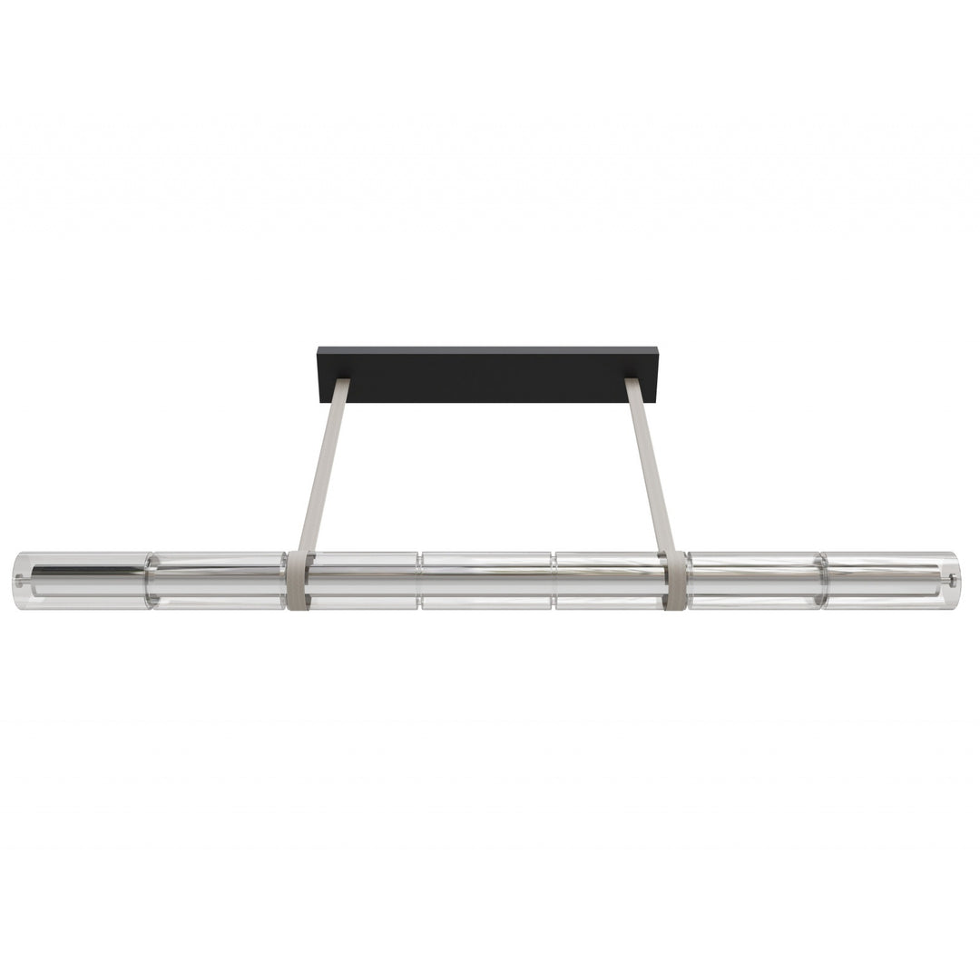 Avenue Lighting Fremont 64"W Clear Tubular LED Pendant