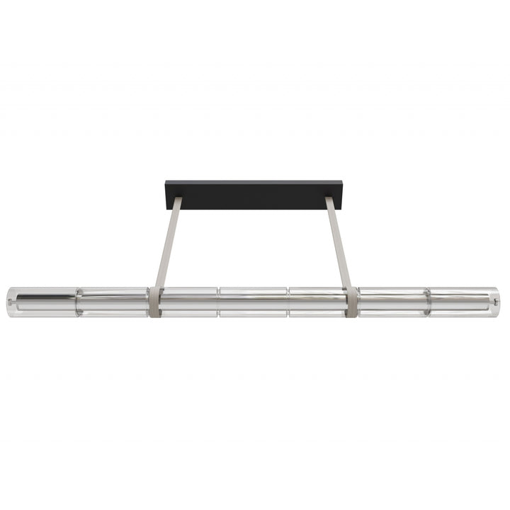 Avenue Lighting Fremont 64"W Clear Tubular LED Pendant