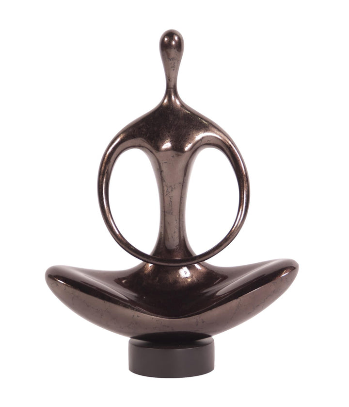 Howard Elliott Abstract Yoga Silhouette Sculpture