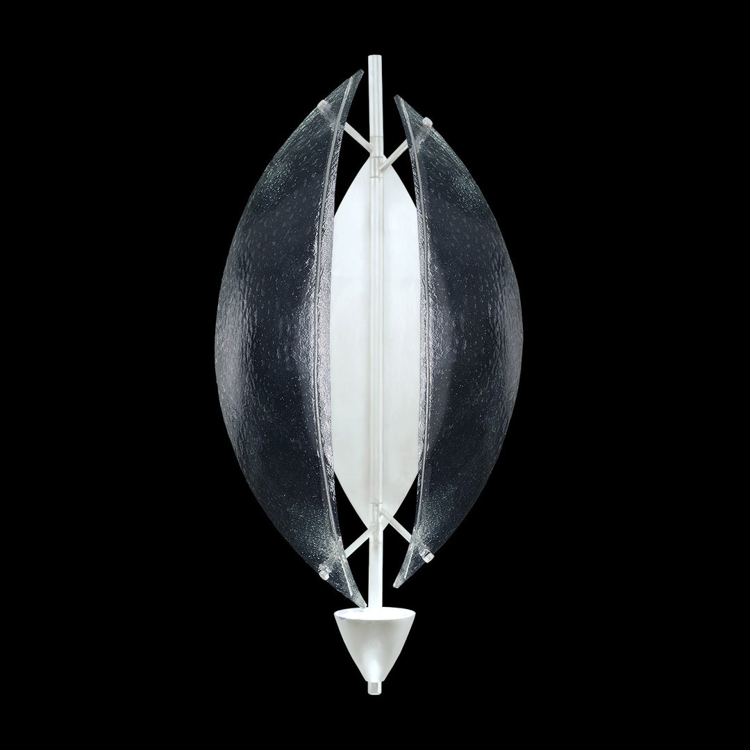 Fine Art Handcrafted Lighting Embark 23.75"H Sconce in White Lacquer, Clear (100058-63)
