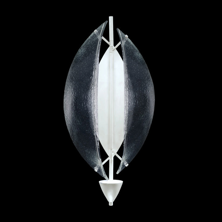 Fine Art Handcrafted Lighting Embark 23.75"H Sconce in White Lacquer, Clear (100058-63)