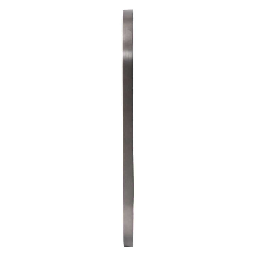 Howard Elliott Steele Capsule Mirror in Brushed Silver