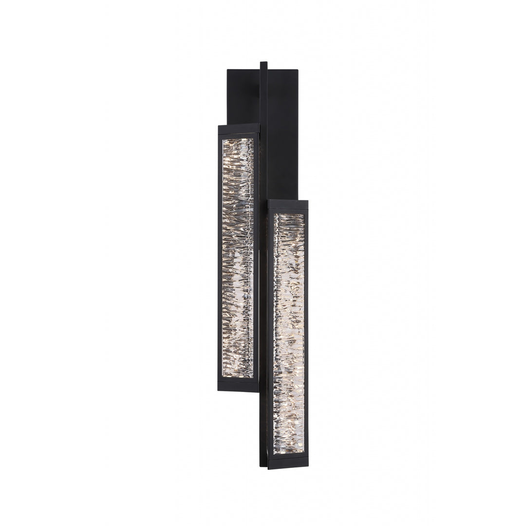 Avenue Lighting Metropole 2-Light 26"H LED Wall Sconce HF7182-BK in Matte Black