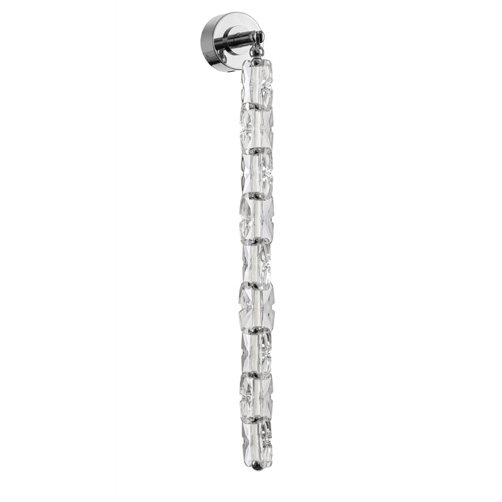 Avenue Lighting Monarch 36.5"H LED Wall Sconce HF7191-CH in Chrome/Clear Acrylic