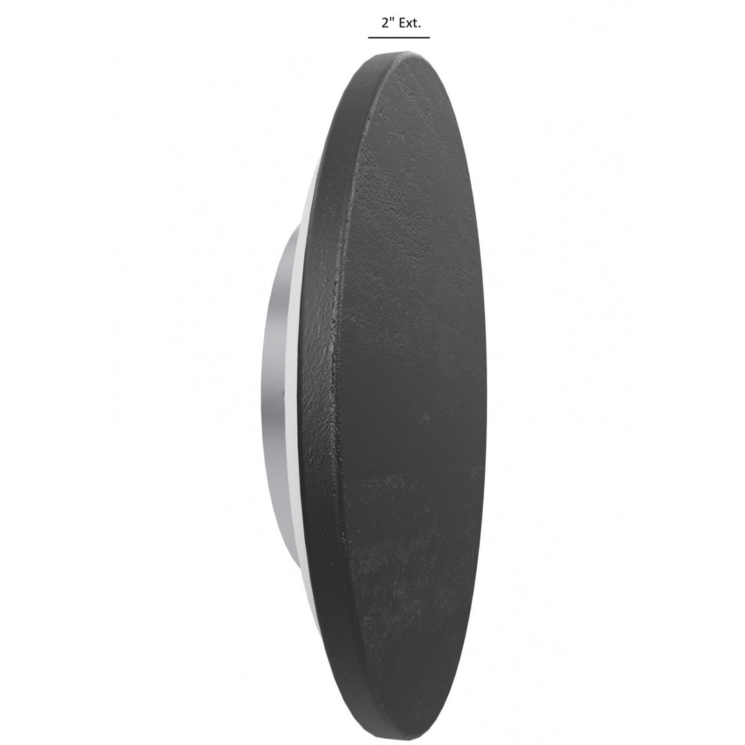 Avenue Lighting Sorrento 9"W 5-CCT LED Wall Sconce HF1170-BK in Black Travertine view 5