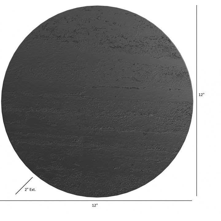 Avenue Lighting Sorrento 12"W 5-CCT LED Wall Sconce HF1171-BK in Black Travertine view 4