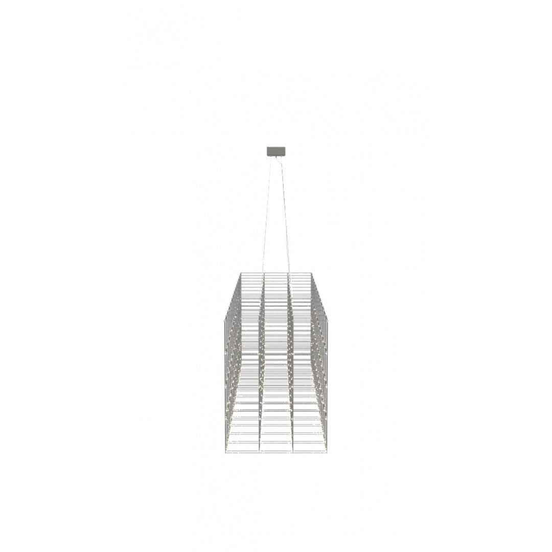 Avenue Lighting Argyle 72"W Linear LED Chandelier HF8170-CH in Chrome view 4