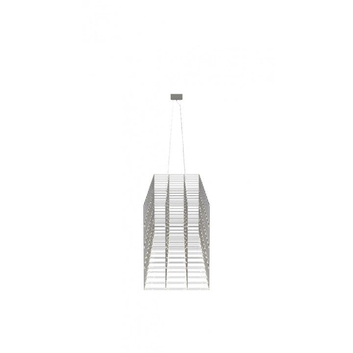 Avenue Lighting Argyle 72"W Linear LED Chandelier HF8170-CH in Chrome view 4