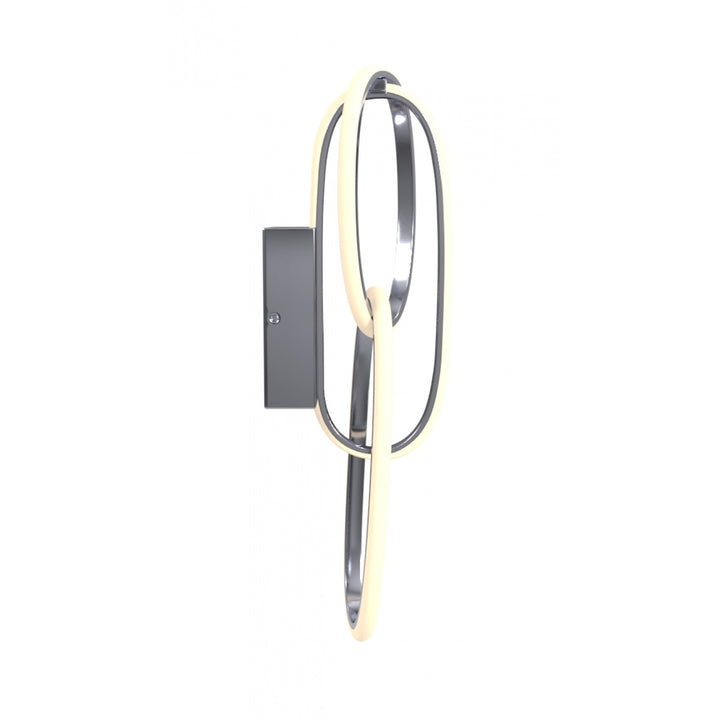 Avenue Lighting Circa 3-Ring 22"H LED Wall Sconce HF5022-CH in Chrome view 3