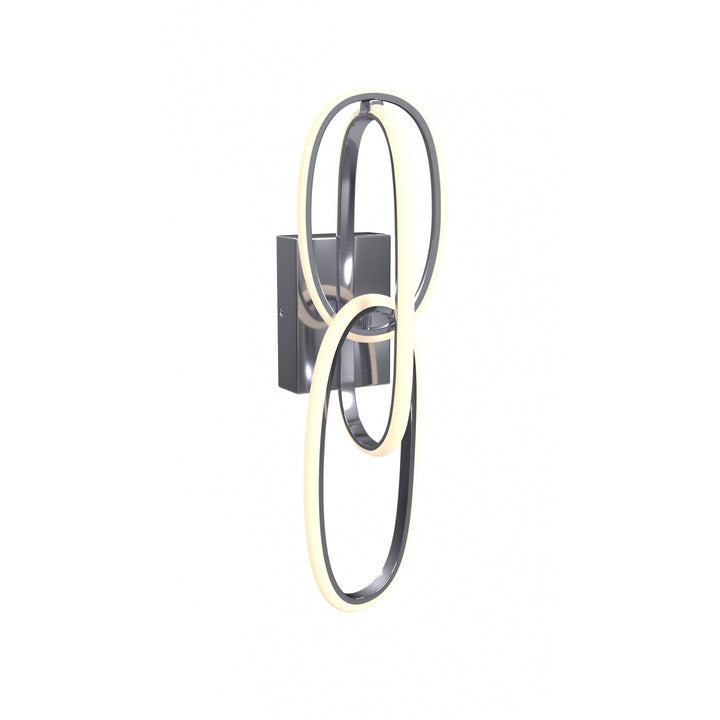 Avenue Lighting Circa 3-Ring 22"H LED Wall Sconce HF5022-CH in Chrome view 2