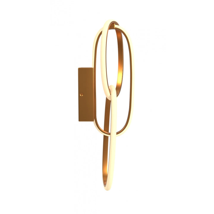Avenue Lighting Circa 3-Ring 22"H LED Wall Sconce HF5022-GL in Gold view 4