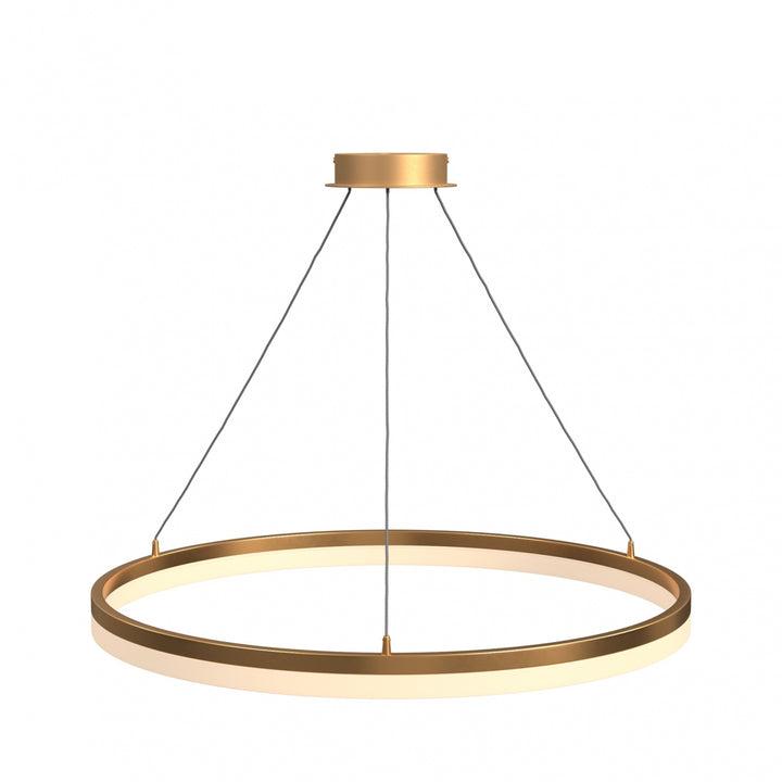 Avenue Lighting Circa 31"W Ring LED Pendant HF5028-GL in Gold view 2