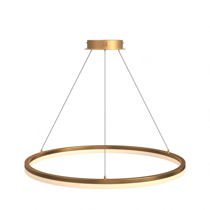 Avenue Lighting Circa 40"W Ring LED Pendant HF5029-GL in Gold view 2