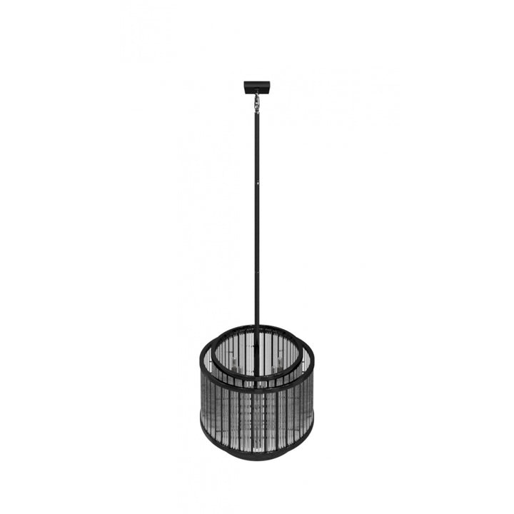 Avenue Lighting Waldorf 52"L Oval Chandelier HF1927-GM in Polished Gunmetal view 2