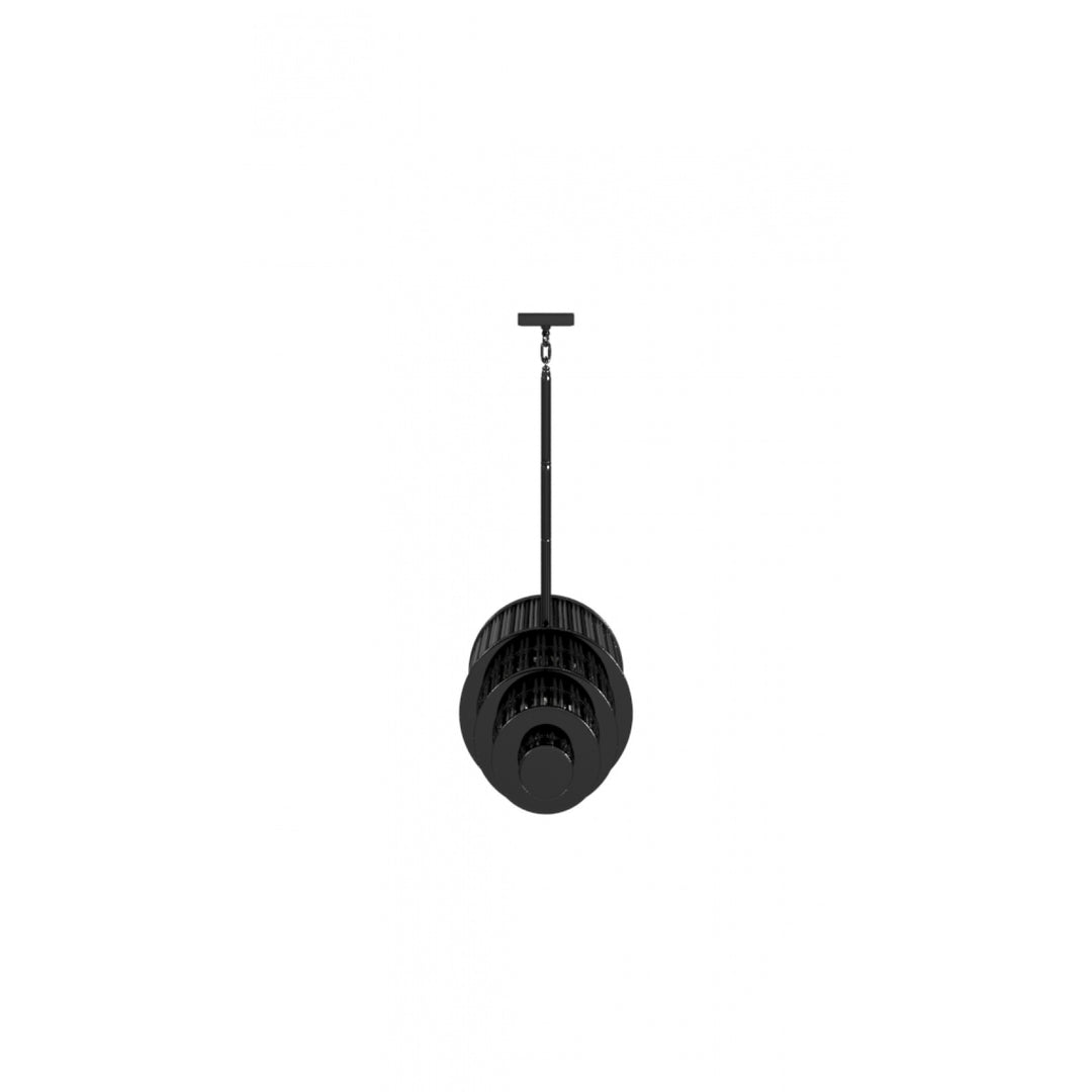 Avenue Lighting Waldorf 64"W Chandelier HF1920-GM in Polished Gunmetal view 4