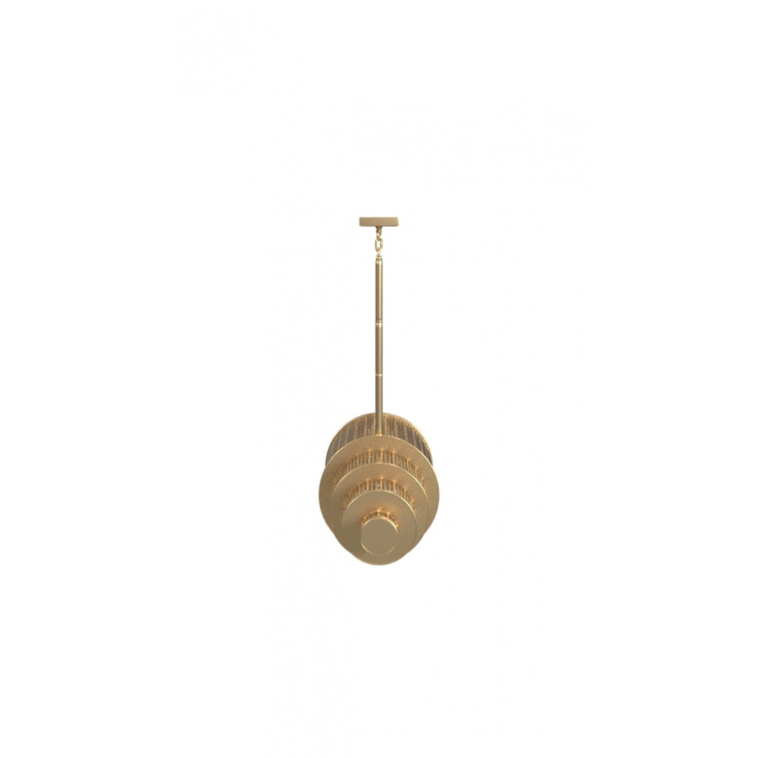 Avenue Lighting Waldorf 64"W Chandelier HF1920-AB in Aged Brass view 4