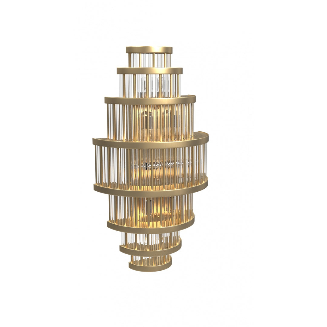 Avenue Lighting Waldorf 22"H Wall Sconce HF1921-AB in Aged Brass view 3