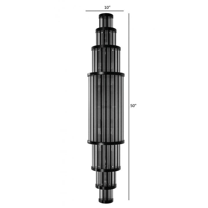 Avenue Lighting Waldorf 50"H Wall Sconce HF1923-GM in Polished Gunmetal view 3