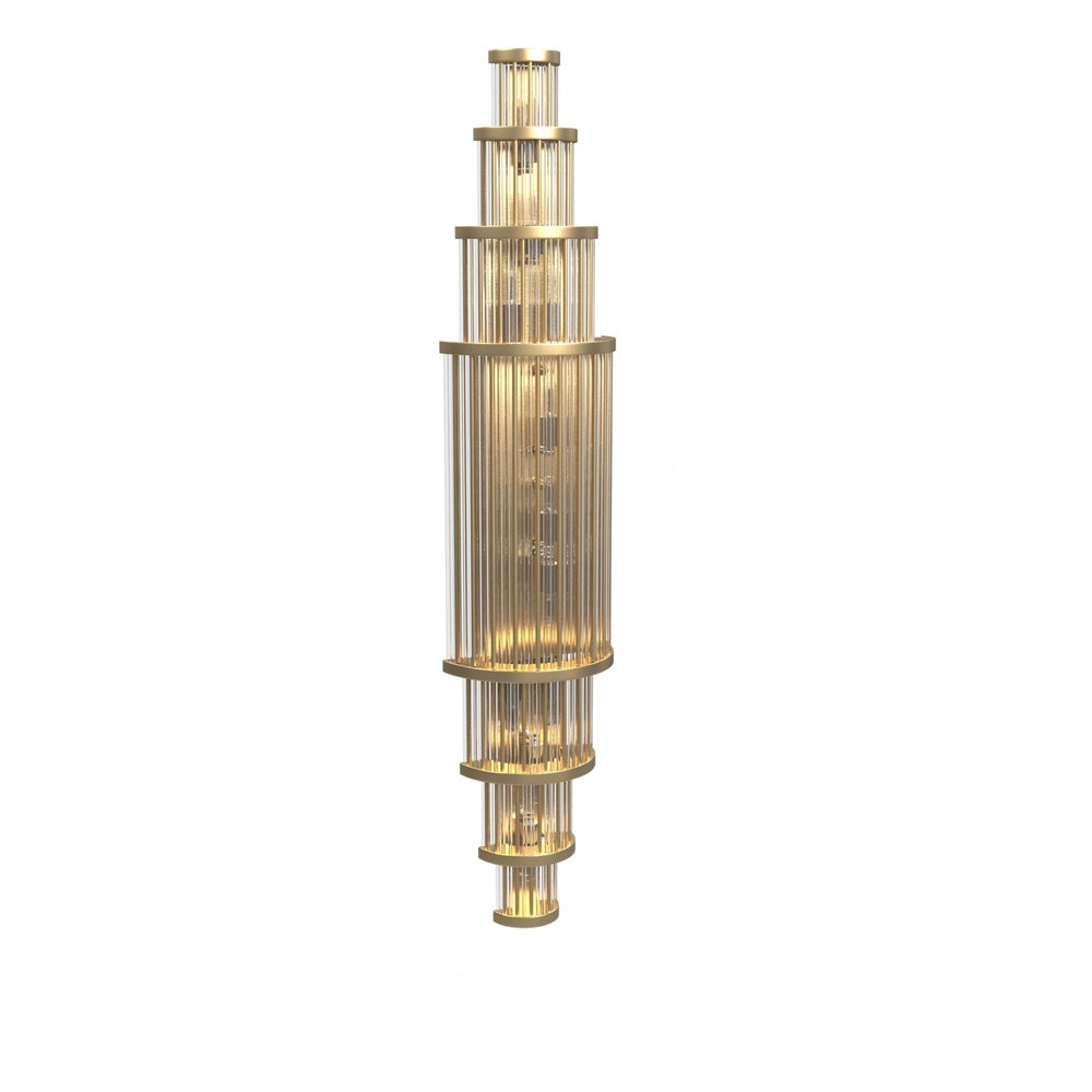 Avenue Lighting Waldorf 38"H Wall Sconce HF1922-AB in Aged Brass view 2