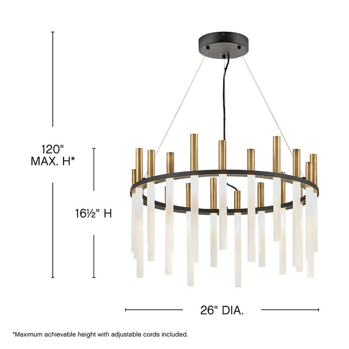 Fredrick Ramond Echo Chandelier