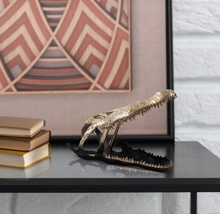Howard Elliott Freddy Croc Sculpture