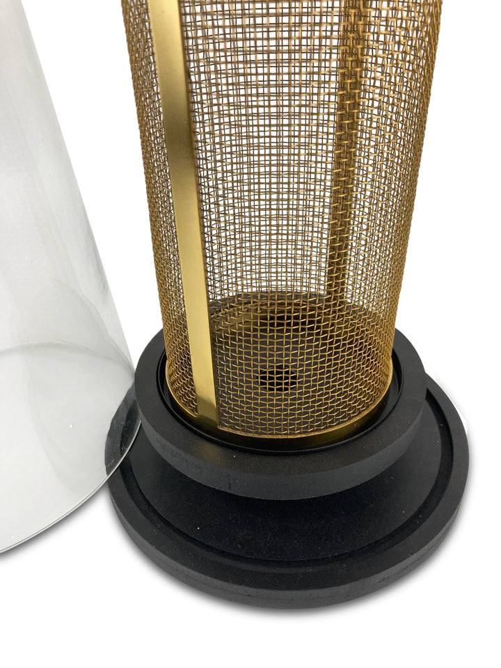 Howard Elliott Robin Baron Soho Hurricane Candle Holder