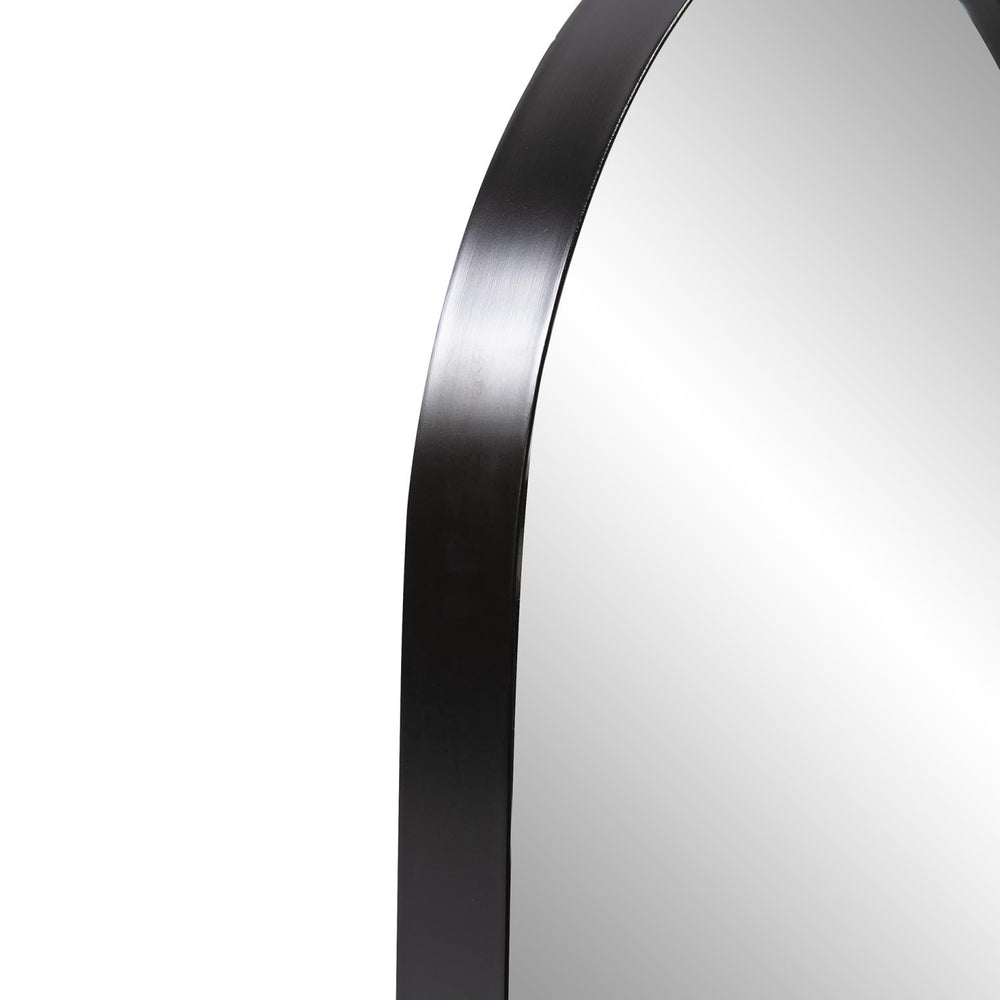 Howard Elliott Steele Capsule Mirror in Brushed Black