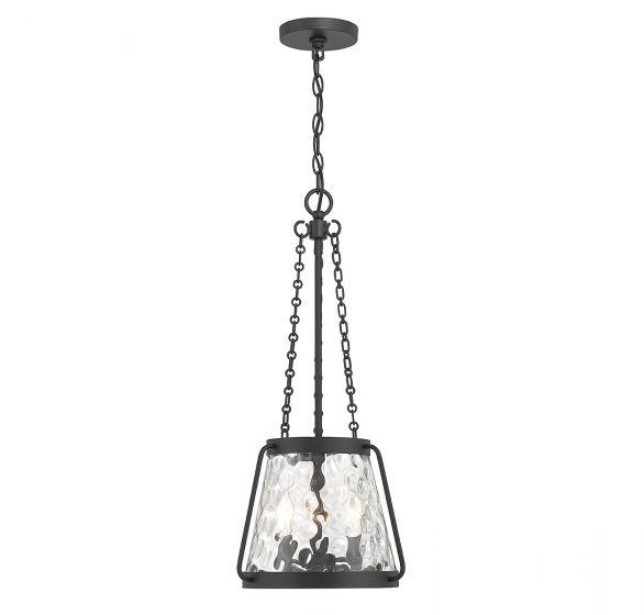 Essentials Crawford Pendant Pendants Savoy House Matte Black 3 