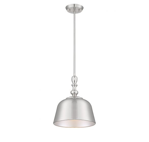 Essentials Berg Pendant Pendants Savoy House Satin Nickel 1 