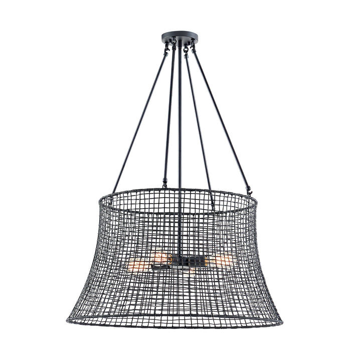 Savoy House Longleaf 4-Light Outdoor Chandelier - Model 7-6192-4