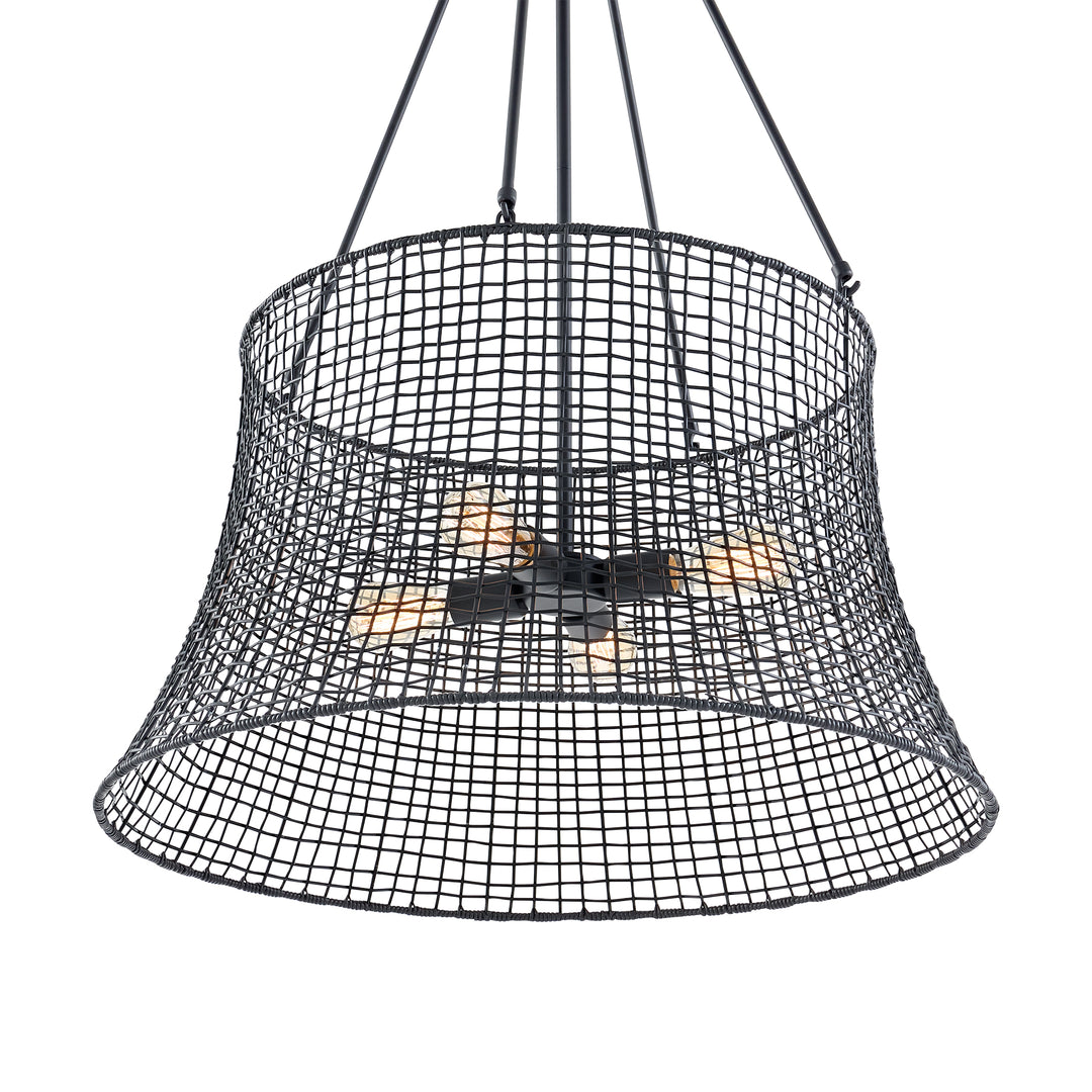 Savoy House Longleaf 4-Light Outdoor Chandelier - Model 7-6192-4