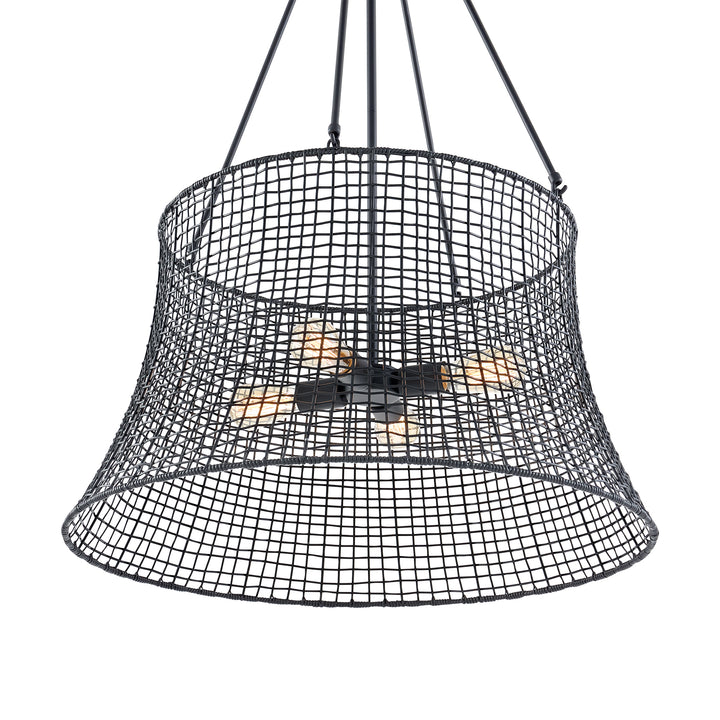 Savoy House Longleaf 4-Light Outdoor Chandelier - Model 7-6192-4