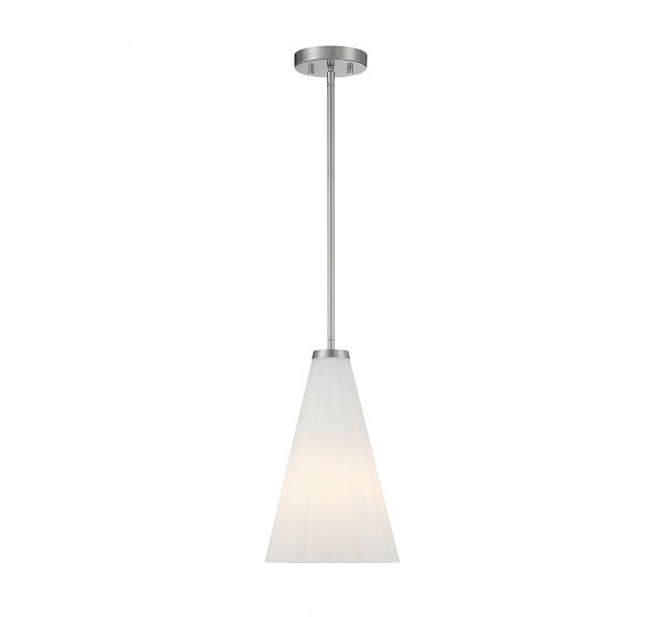 Essentials Bristol Pendant Pendants Savoy House Satin Nickel 1 