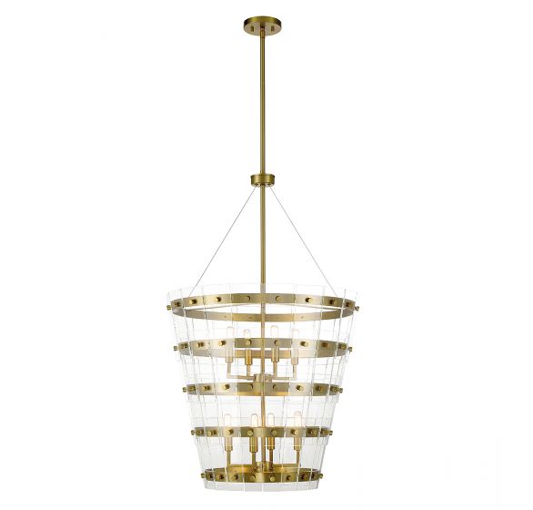 Essentials Ventari Pendant Pendants Savoy House Warm Brass 8 