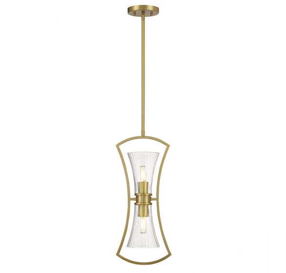 Savoy House Bennington Pendant Pendants Savoy House Warm Brass 2 