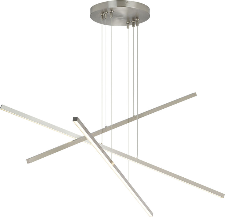 Visual Comfort Modern Essence Trio Linear Chandelier