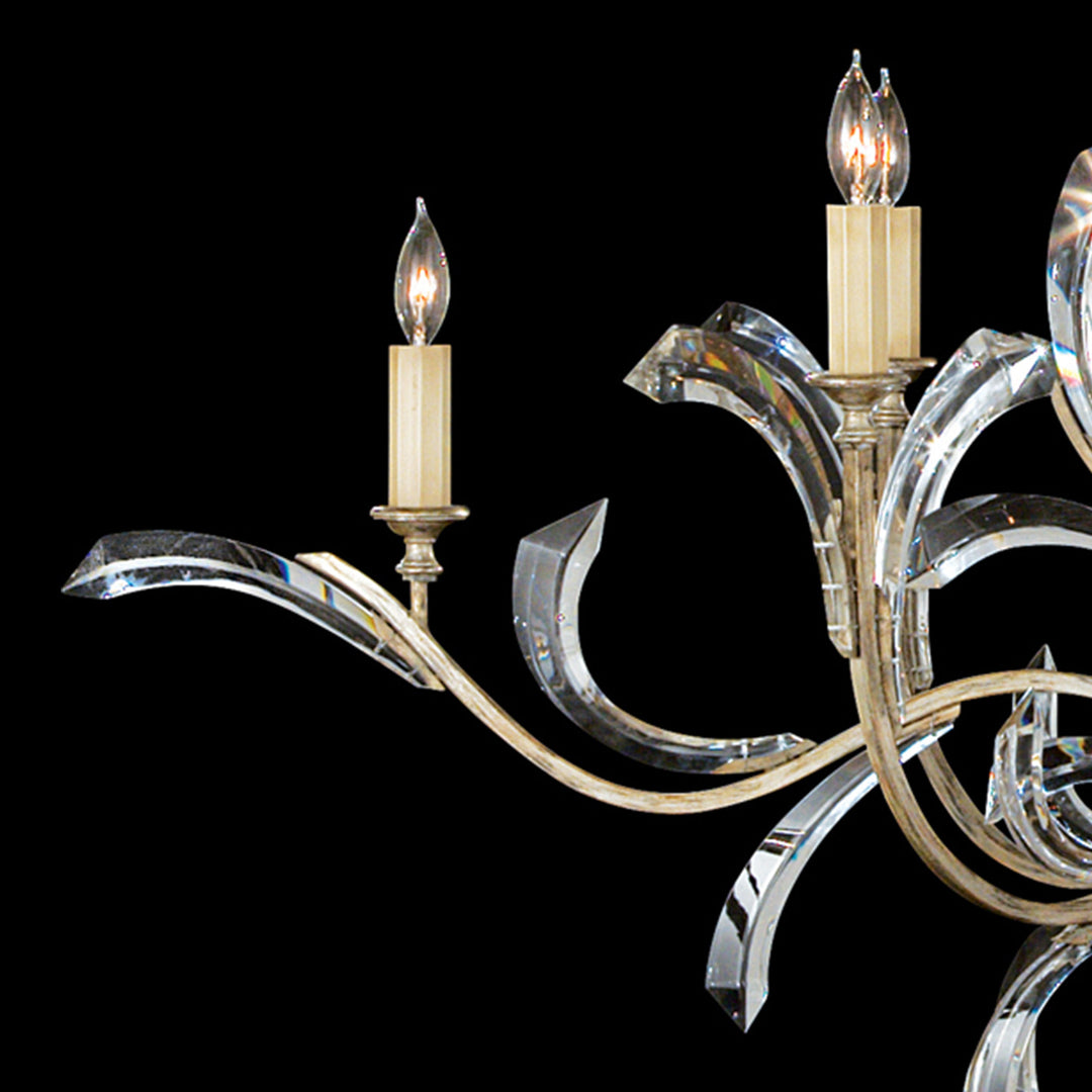 Fine Art Handcrafted Lighting Beveled Arcs 57"W Round Chandelier (Model 701240)