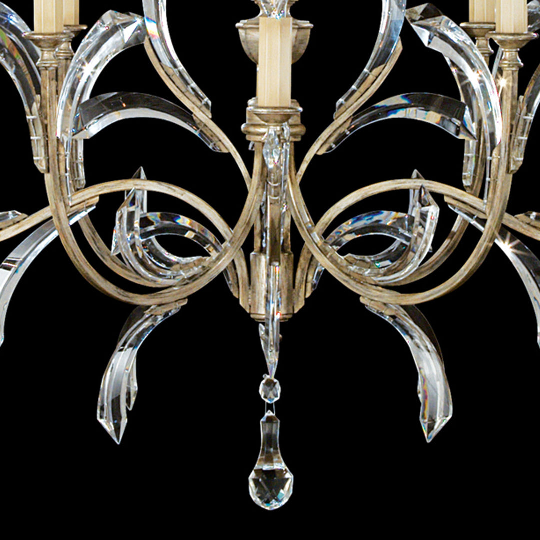 Fine Art Handcrafted Lighting Beveled Arcs 57"W Round Chandelier (Model 701240)