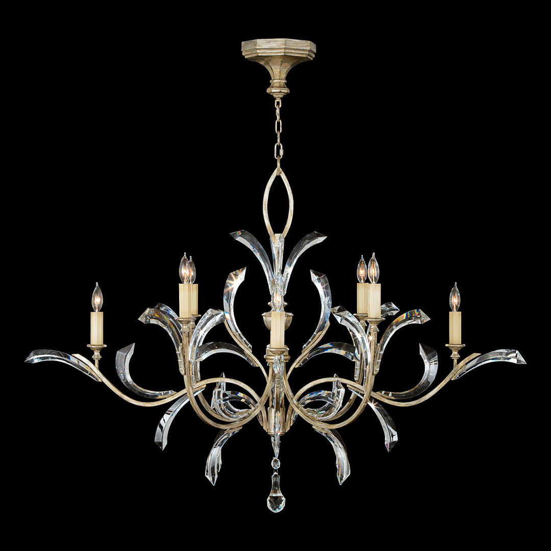 Fine Art Handcrafted Lighting Beveled Arcs 57"W Round Chandelier (Model 701240)