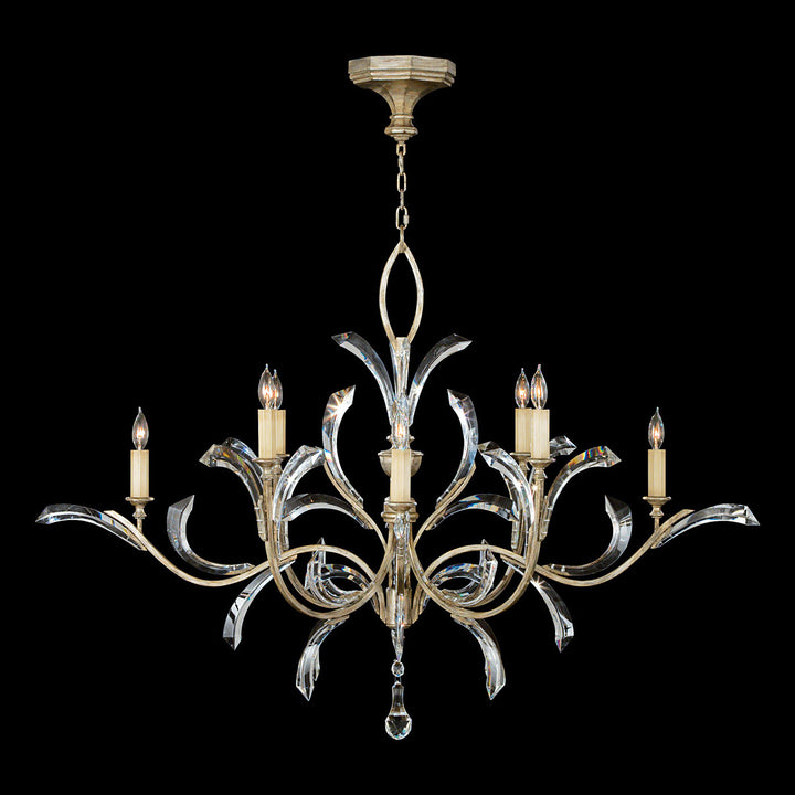 Fine Art Handcrafted Lighting Beveled Arcs 57"W Round Chandelier (Model 701240)