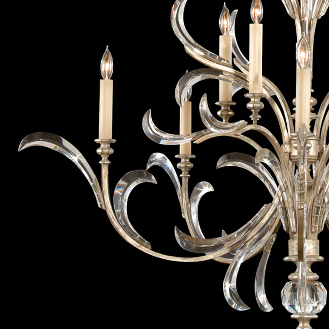 Fine Art Handcrafted Lighting Beveled Arcs 56"W Round Chandelier 701340 (Model 701340)