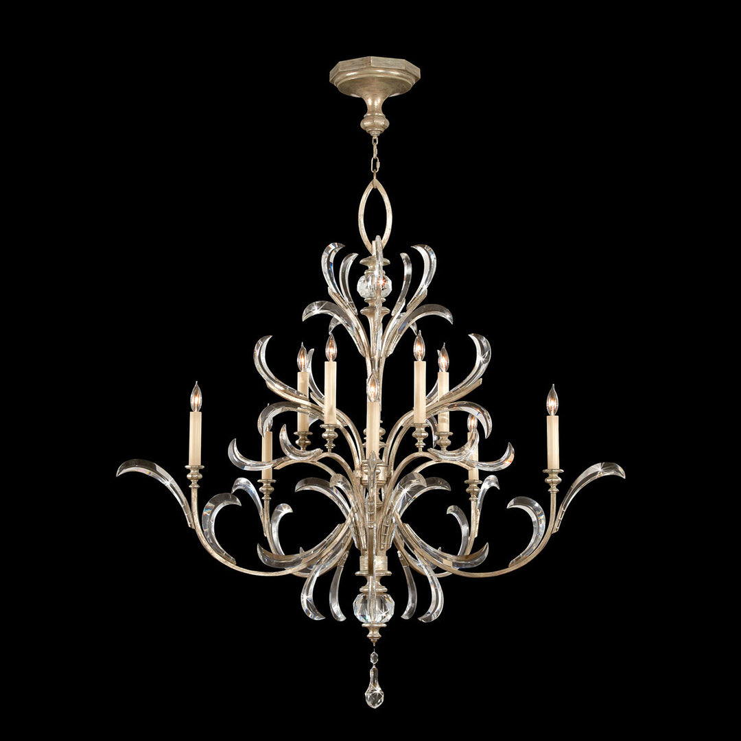 Fine Art Handcrafted Lighting Beveled Arcs 56"W Round Chandelier 701340 (Model 701340)