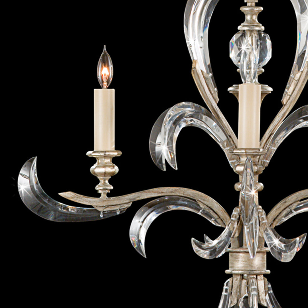 Fine Art Handcrafted Lighting Beveled Arcs 28"W Round Chandelier (Model 701540)