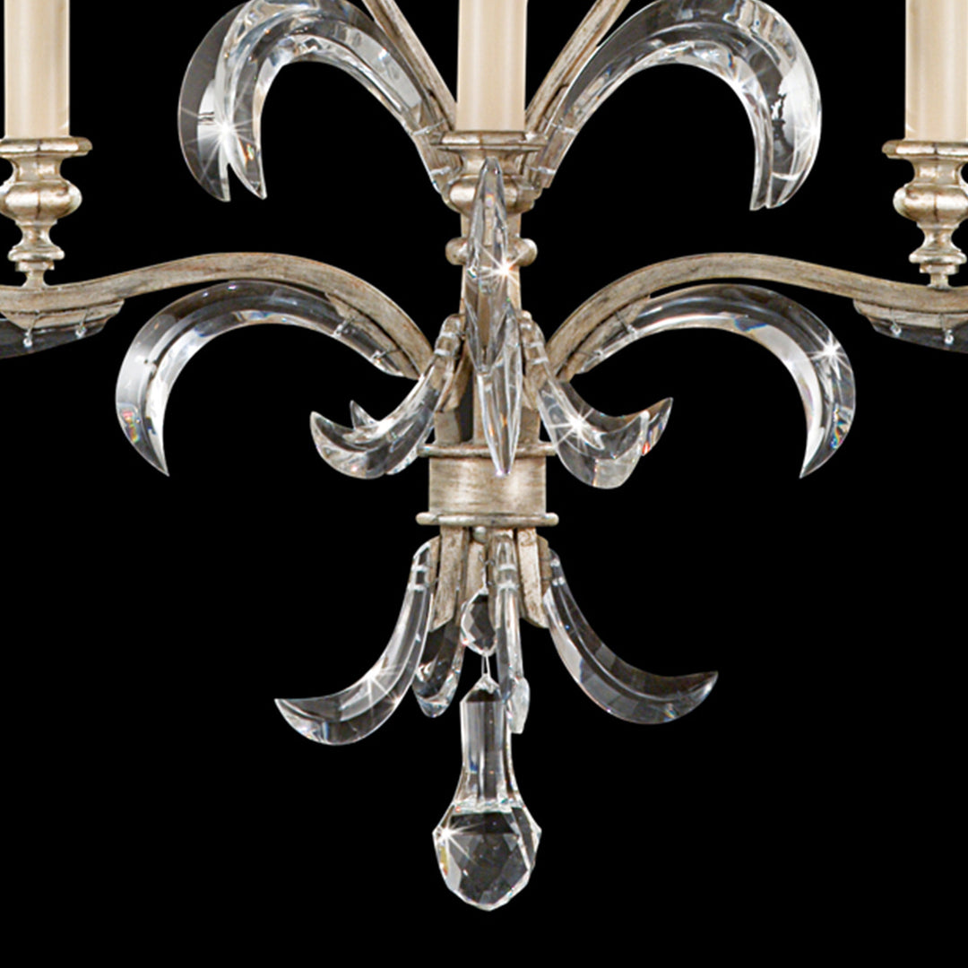 Fine Art Handcrafted Lighting Beveled Arcs 28"W Round Chandelier (Model 701540)
