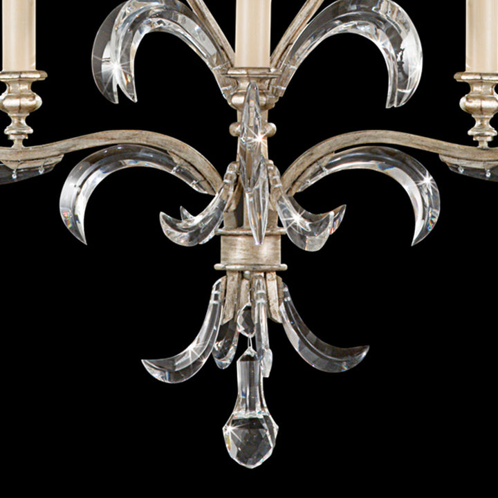 Fine Art Handcrafted Lighting Beveled Arcs 28"W Round Chandelier (Model 701540)