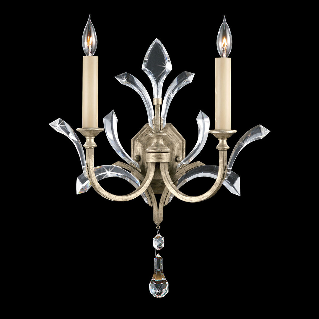 Fine Art Handcrafted Lighting Beveled Arcs 22"H Sconce (Model 701850)
