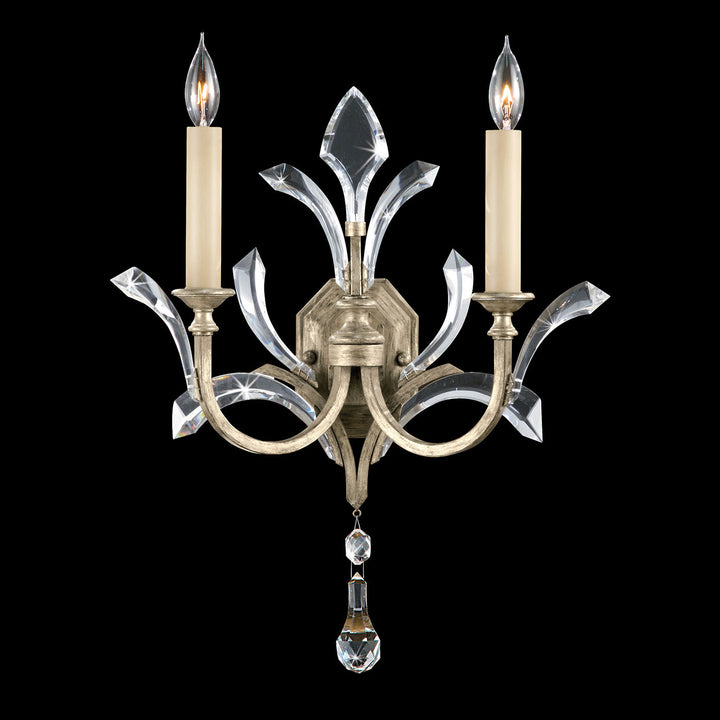 Fine Art Handcrafted Lighting Beveled Arcs 22"H Sconce (Model 701850)