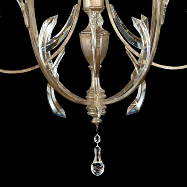 Fine Art Handcrafted Lighting Beveled Arcs 56"W Round Chandelier 702040 (Model 702040)