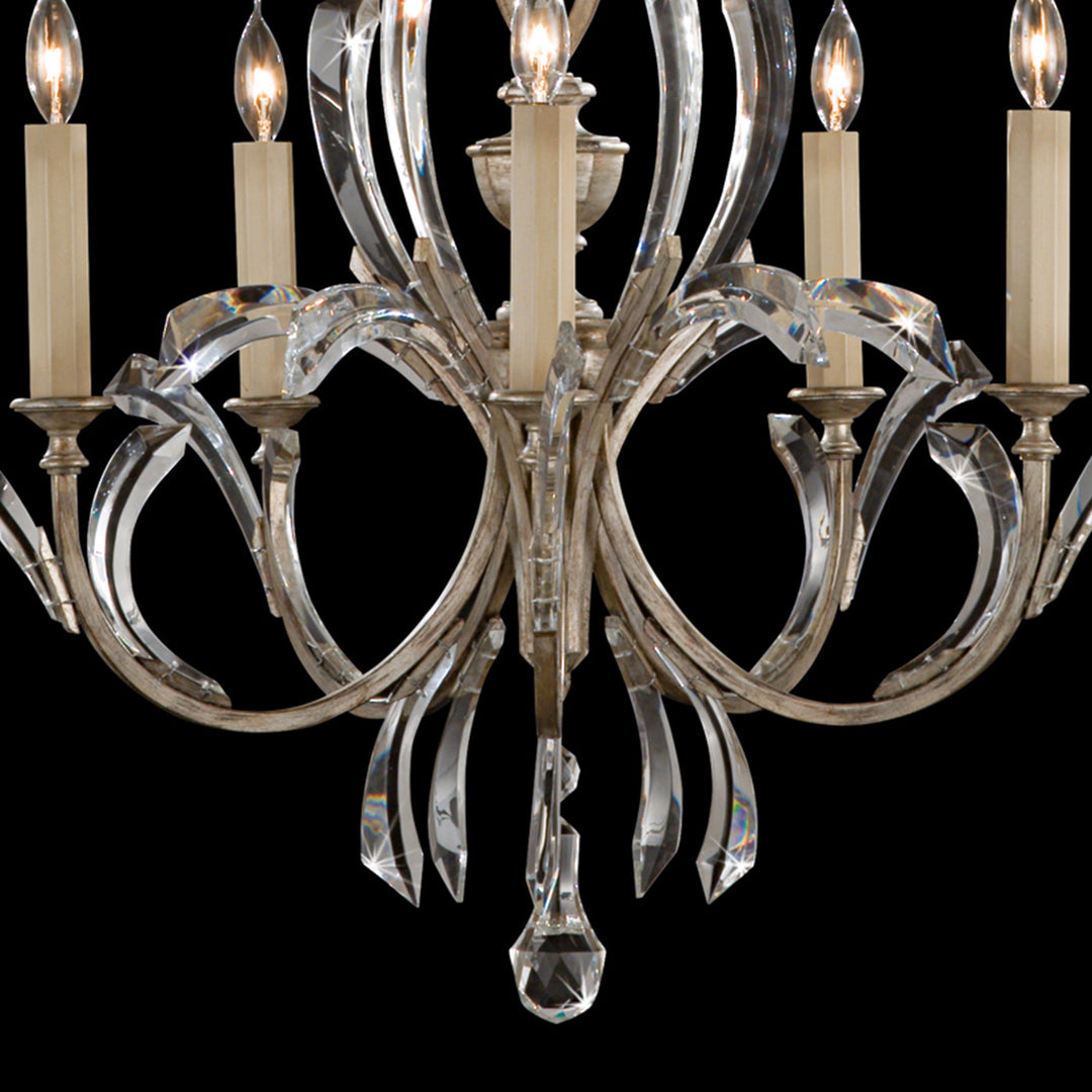 Fine Art Handcrafted Lighting Beveled Arcs 36"W Round Chandelier (Model 702240)