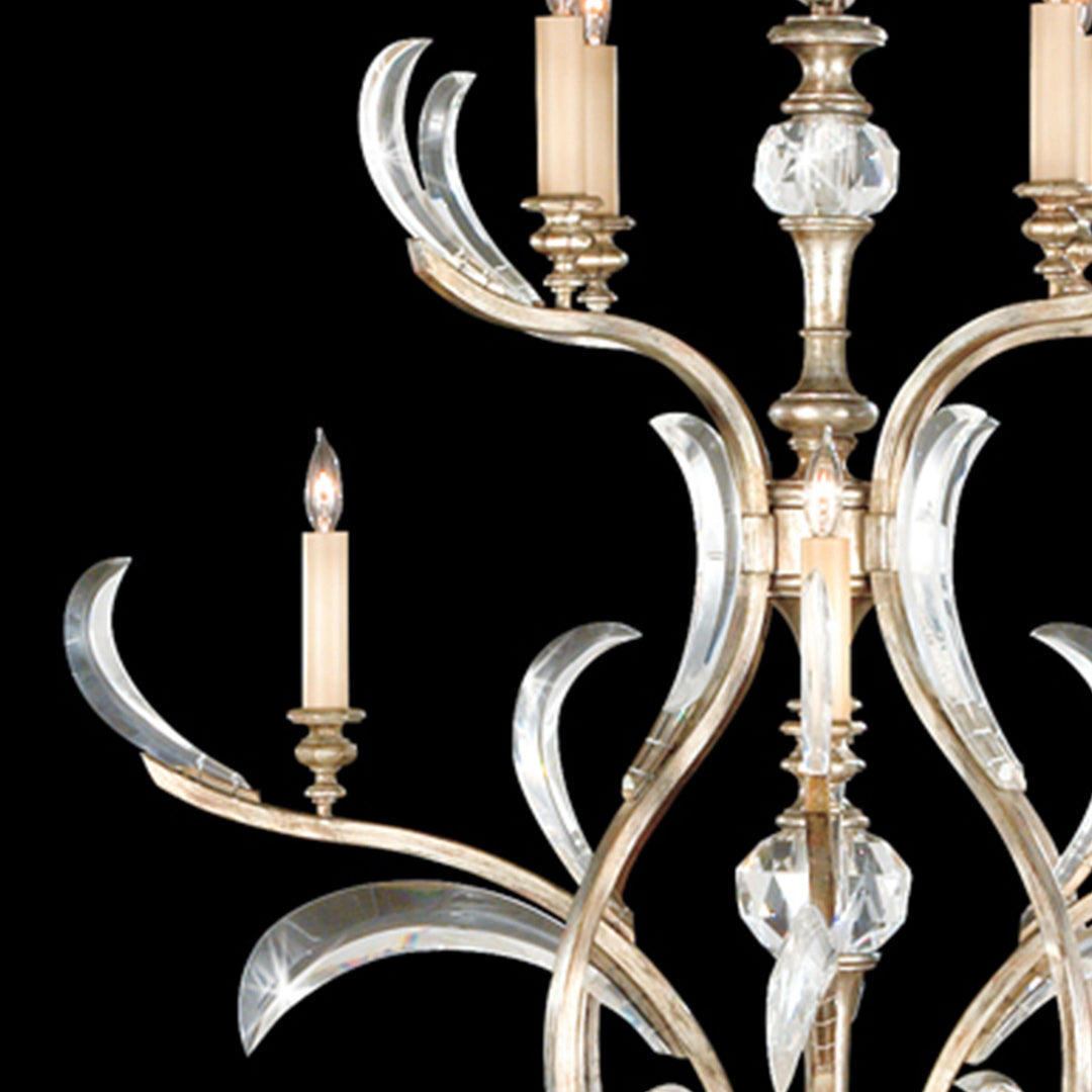 Fine Art Handcrafted Lighting Beveled Arcs 48"W Round Chandelier (Model 704040)
